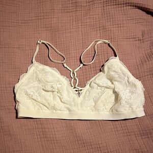 Aerie Lace Bralette in Cream
